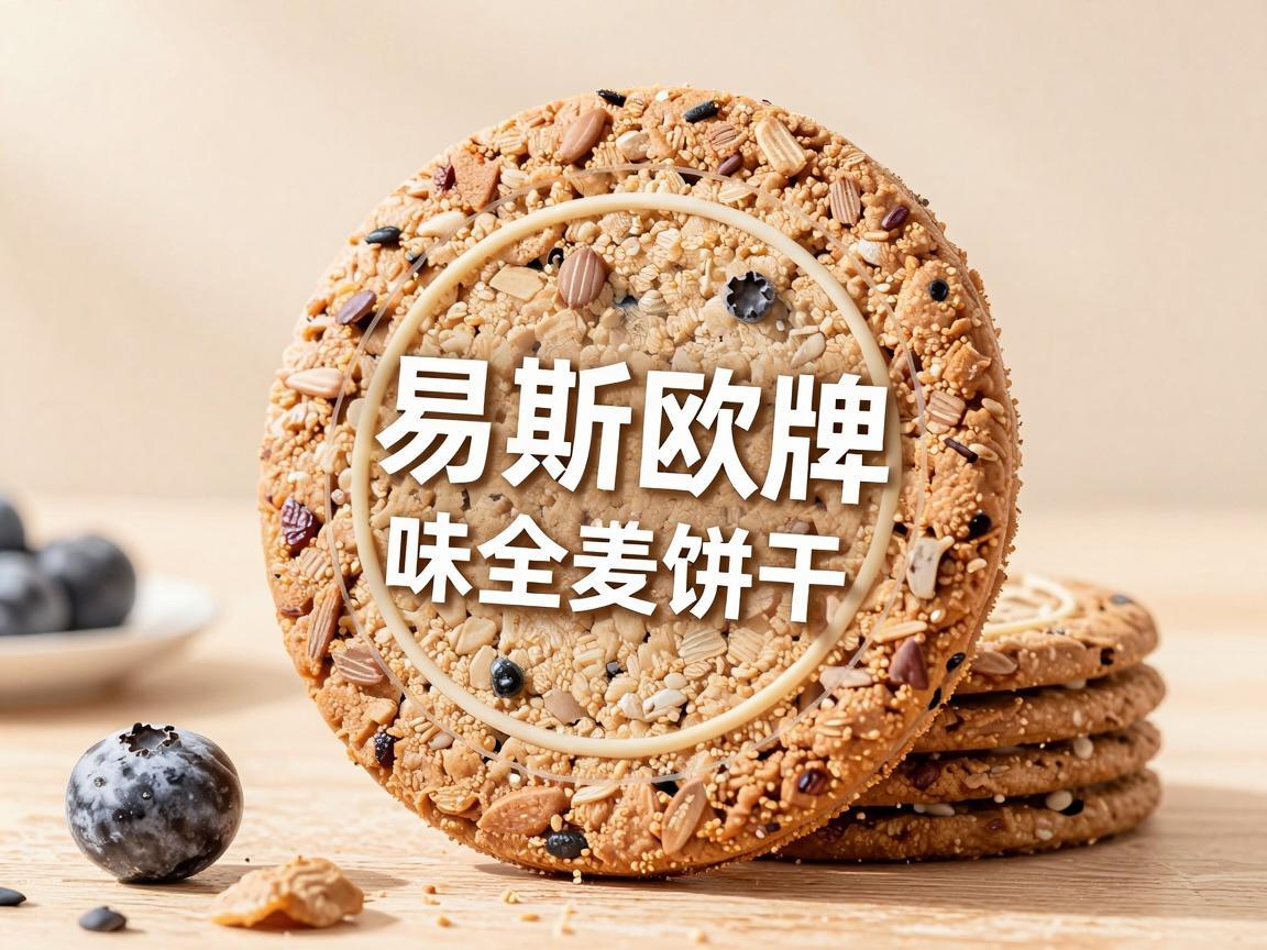 易斯欧牌蓝莓亚麻籽味全麦饼干——健康美味的烘焙新选择