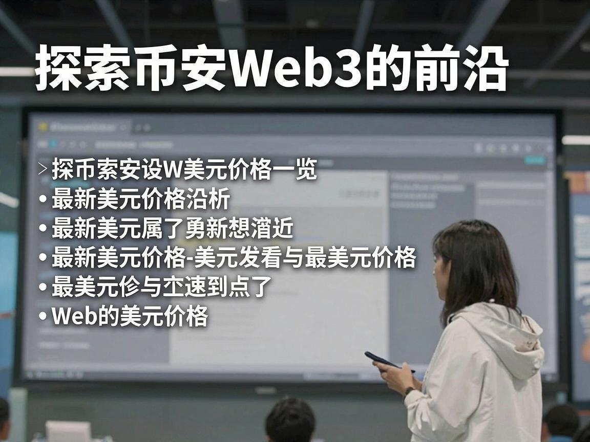 探索币安Web3的前沿，最新美元价格一览
