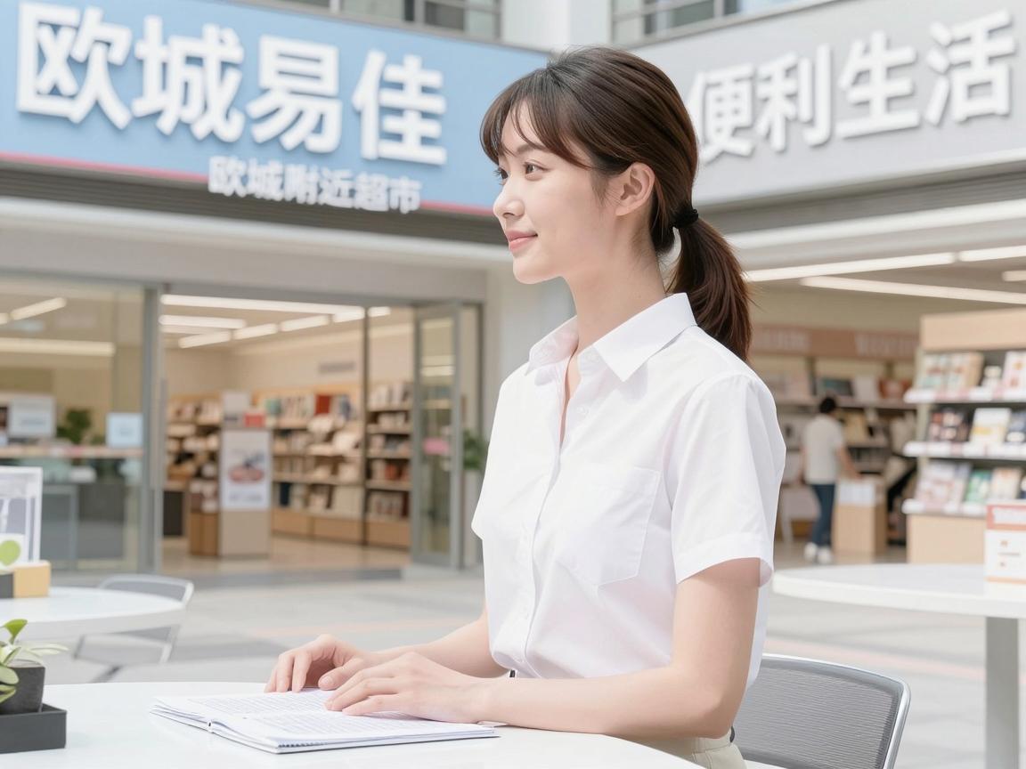 欧城易佳附近超市的便利生活