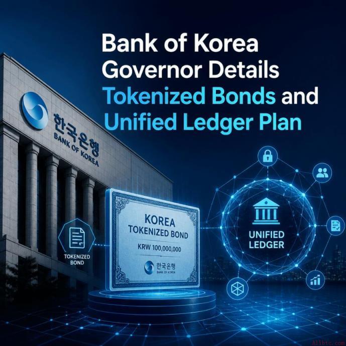 韩国央行行长详解代币化债券与统一账本计划