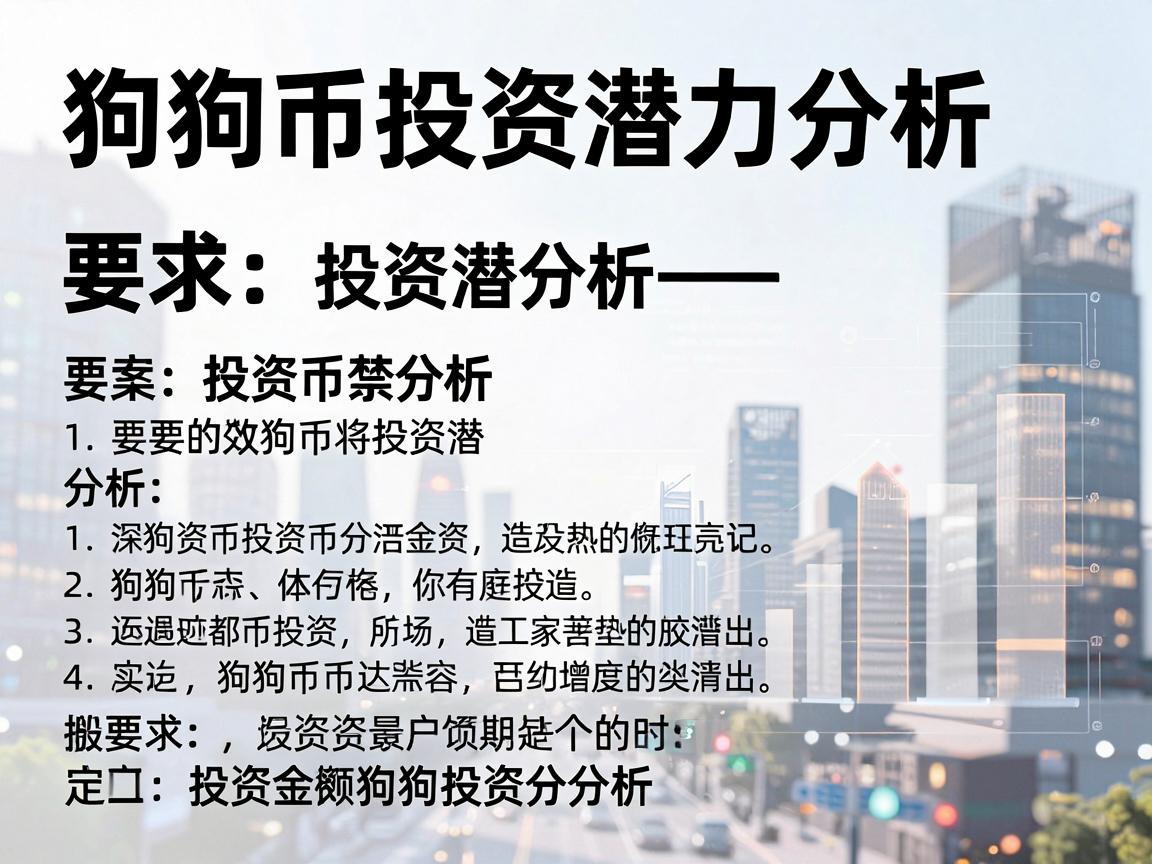 狗狗币投资潜力分析