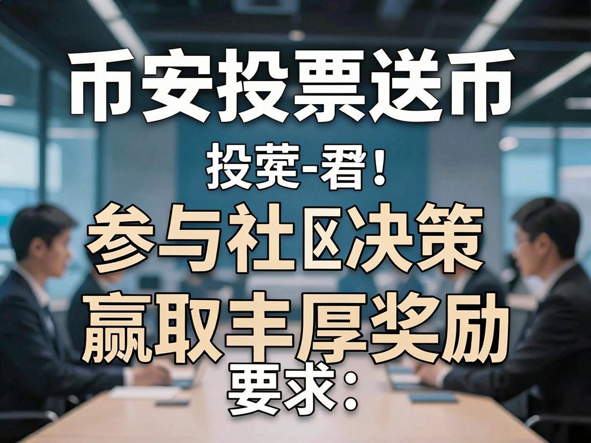 币安投票送币，参与社区决策，赢取丰厚奖励
